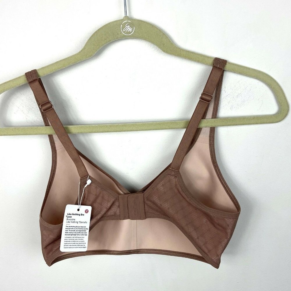 Lululemon Like Nothing Bra * Lace in Dusty Bronze - Picture 6 of 9